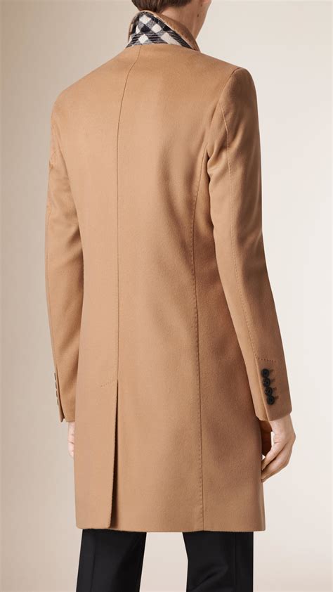 burberry technical wool cashmere coat|Burberry cashmere camel overcoat.